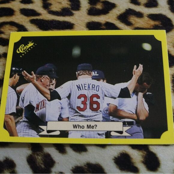 Joe Niekro #120 Baseball Card - Picture 1 of 2